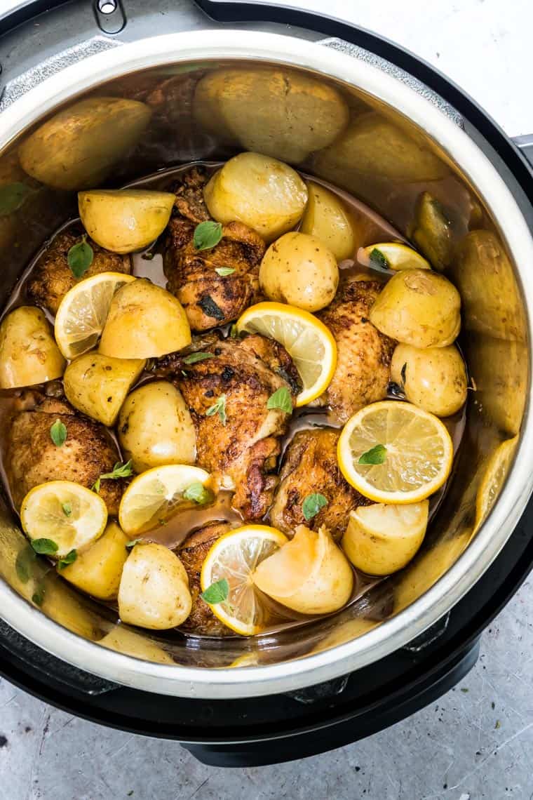 Pressure cooker 2025 mediterranean chicken