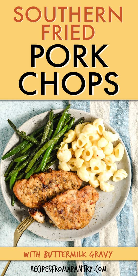 Southern Fried Pork Chops And Gravy - Recipes From A Pantry