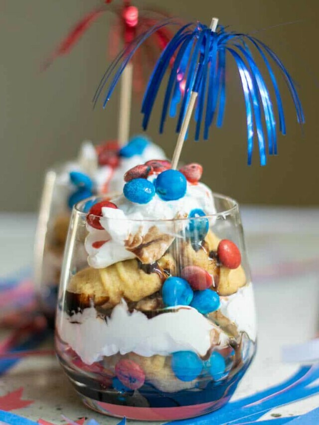 Easy Red White And Blue Trifle Story