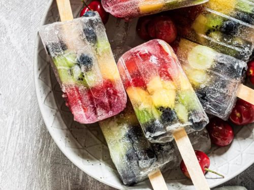 How to Make Rainbow Fruit Popsicles • The View from Great Island