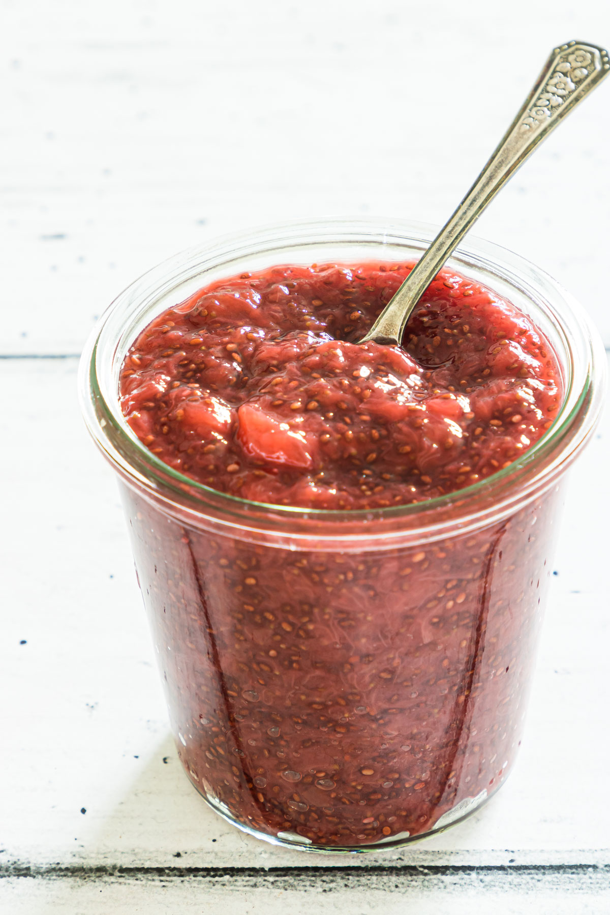 Instant Pot Strawberry Jam Chia - Recipes From A Pantry