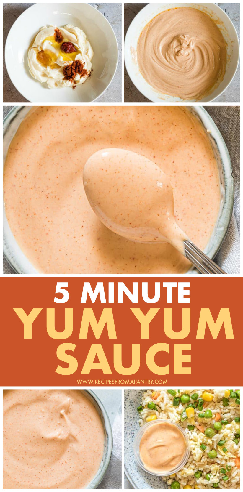 5 Minutes Yum Yum Sauce (GF) - Recipes From A Pantry