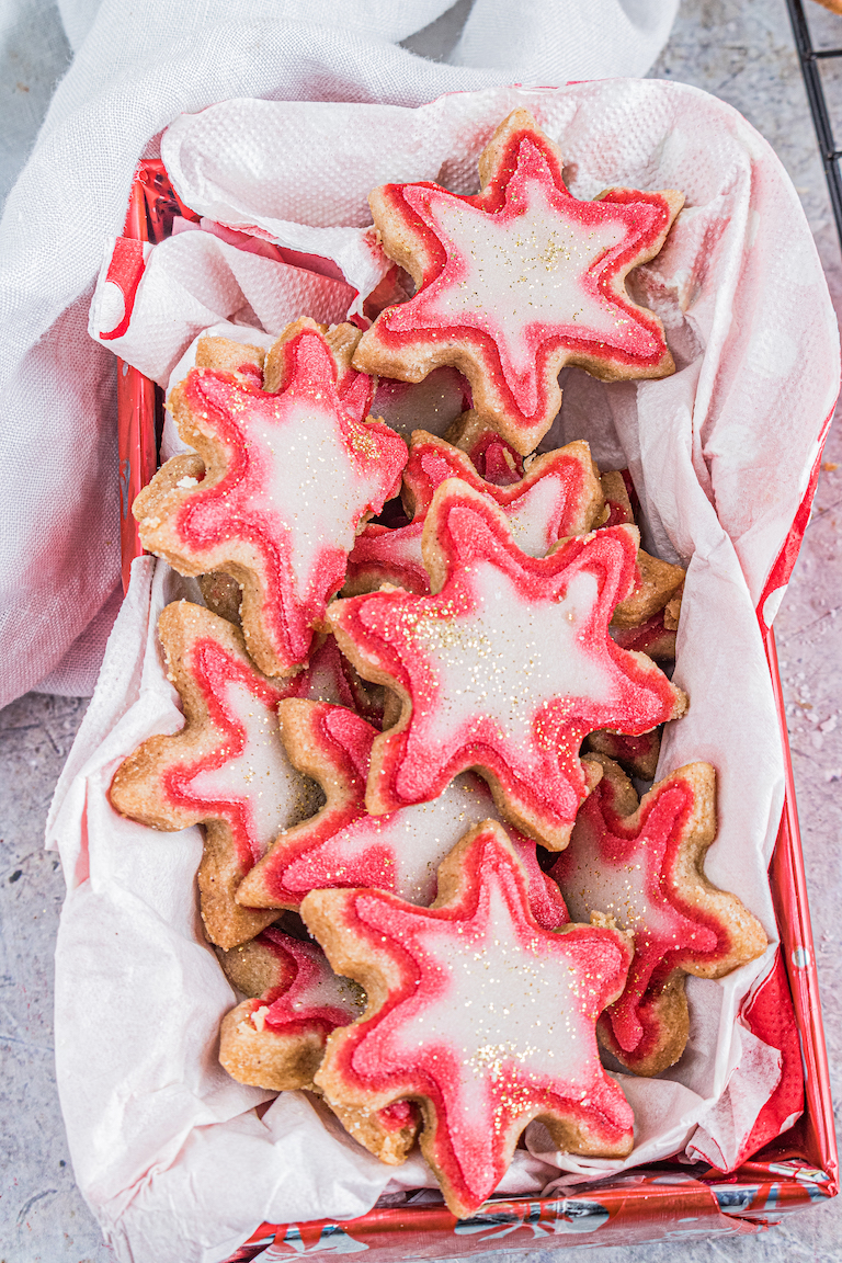 Easy Christmas Shortbread Cookies
