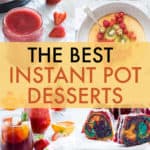 instant pot desserts