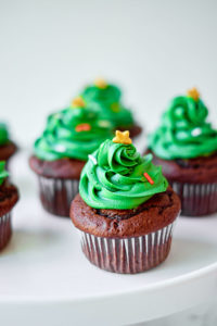 Christmas Tree Cupcakes - Recipes From A Pantry