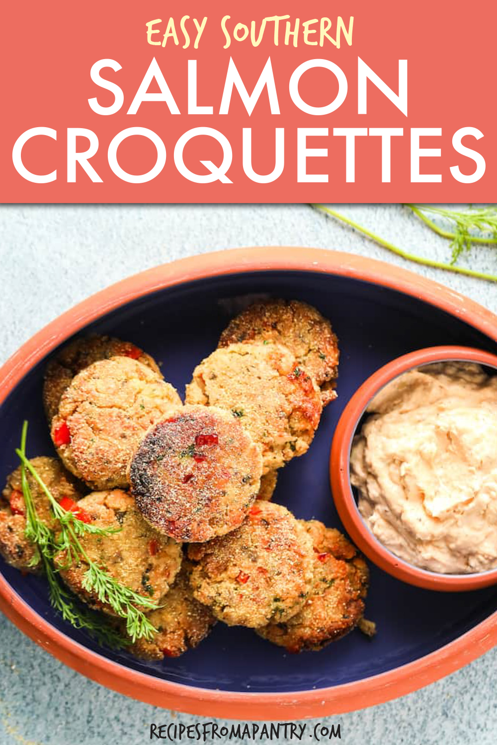 Easy Southern Salmon Croquettes (GF) - Recipes From A Pantry