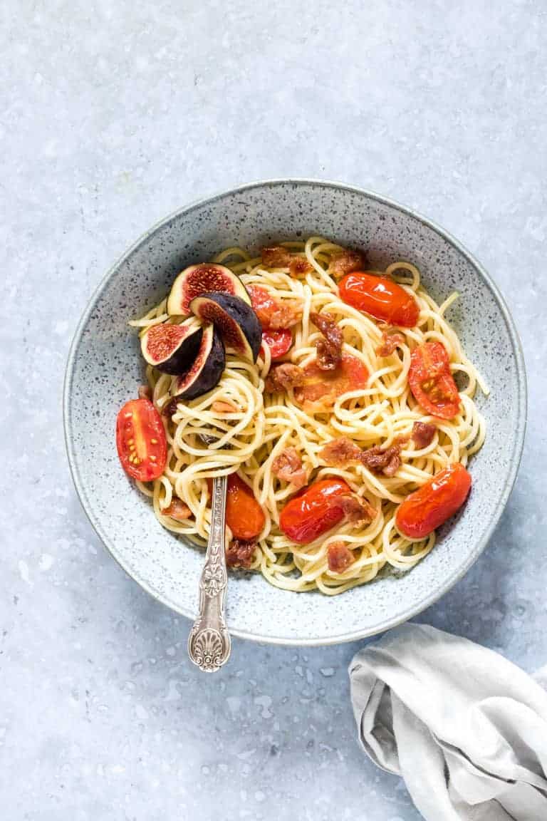 Parma Ham and Garlic Butter Pasta