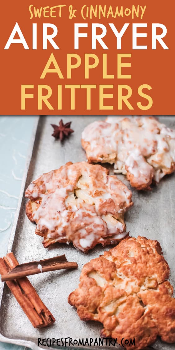 APPLE FRITTERS ON A PAN