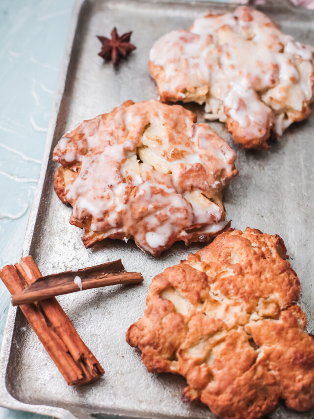 Air Fryer Apple Fritters Story