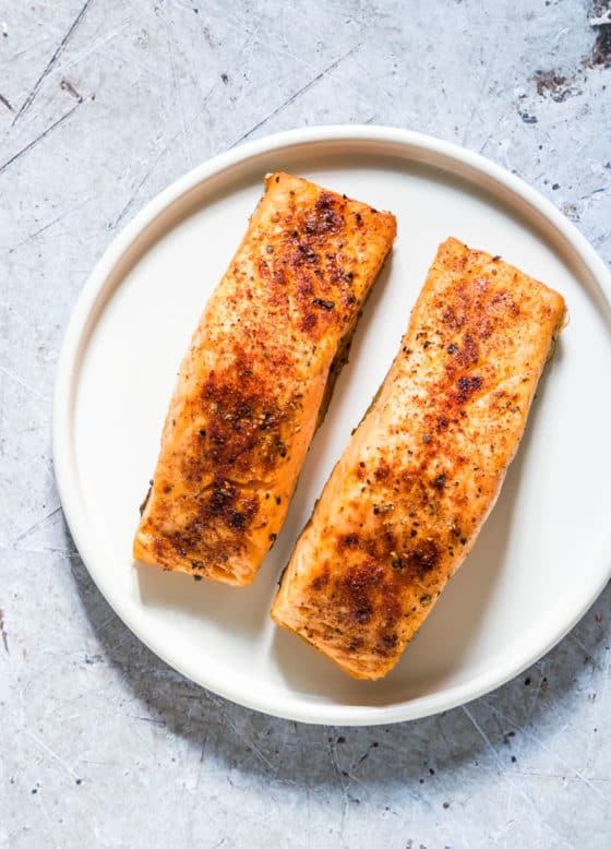 Easy Air Fryer Salmon + Video - Recipes From A Pantry