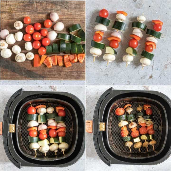 Air Fryer Vegetable Kabobs Recipes From A Pantry