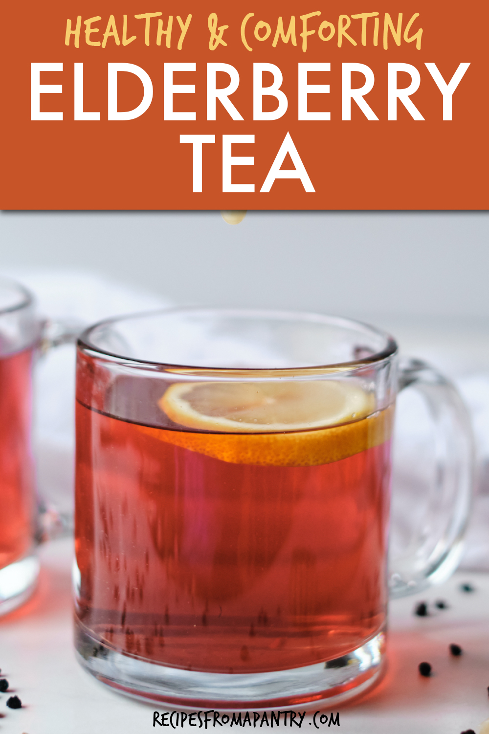 4 Ingredient Elderberry Tea Recipes From A Pantry