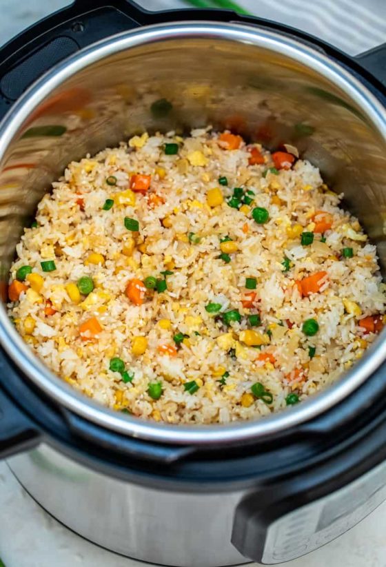 Easy Instant Pot Fried Rice Recipe Recipes From A Pantry