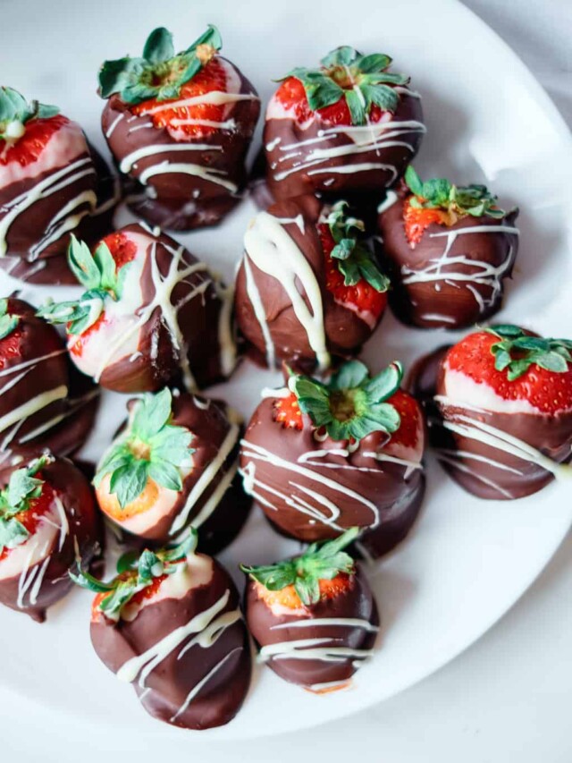Instant Pot Chocolate Covered Strawberries Story