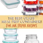 the best glass meal prep containers for Air fryer