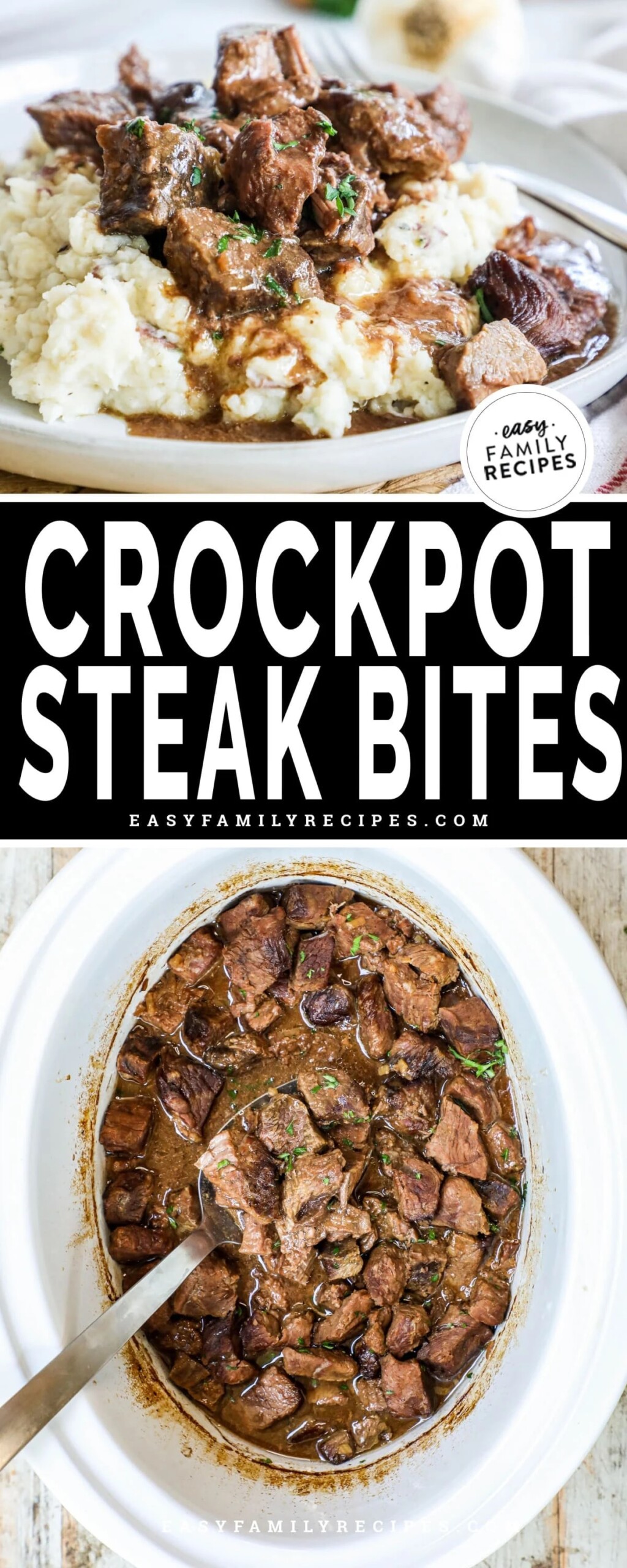 Crockpot steak bites recipe