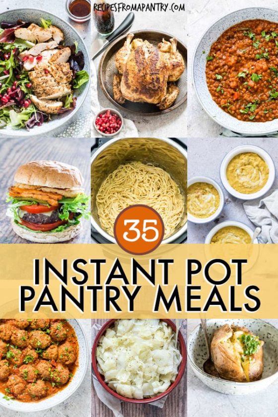 Instant Pot Pantry Recipes - Recipes From A Pantry