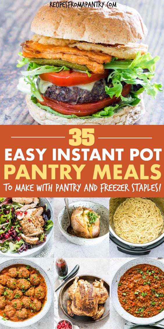 Instant Pot Pantry Recipes - Recipes From A Pantry