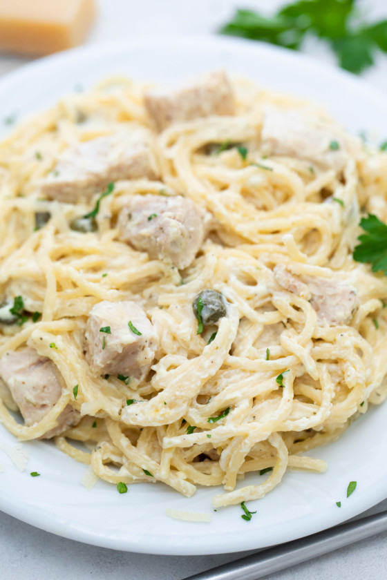 Instant Pot Chicken Alfredo - Recipes From A Pantry