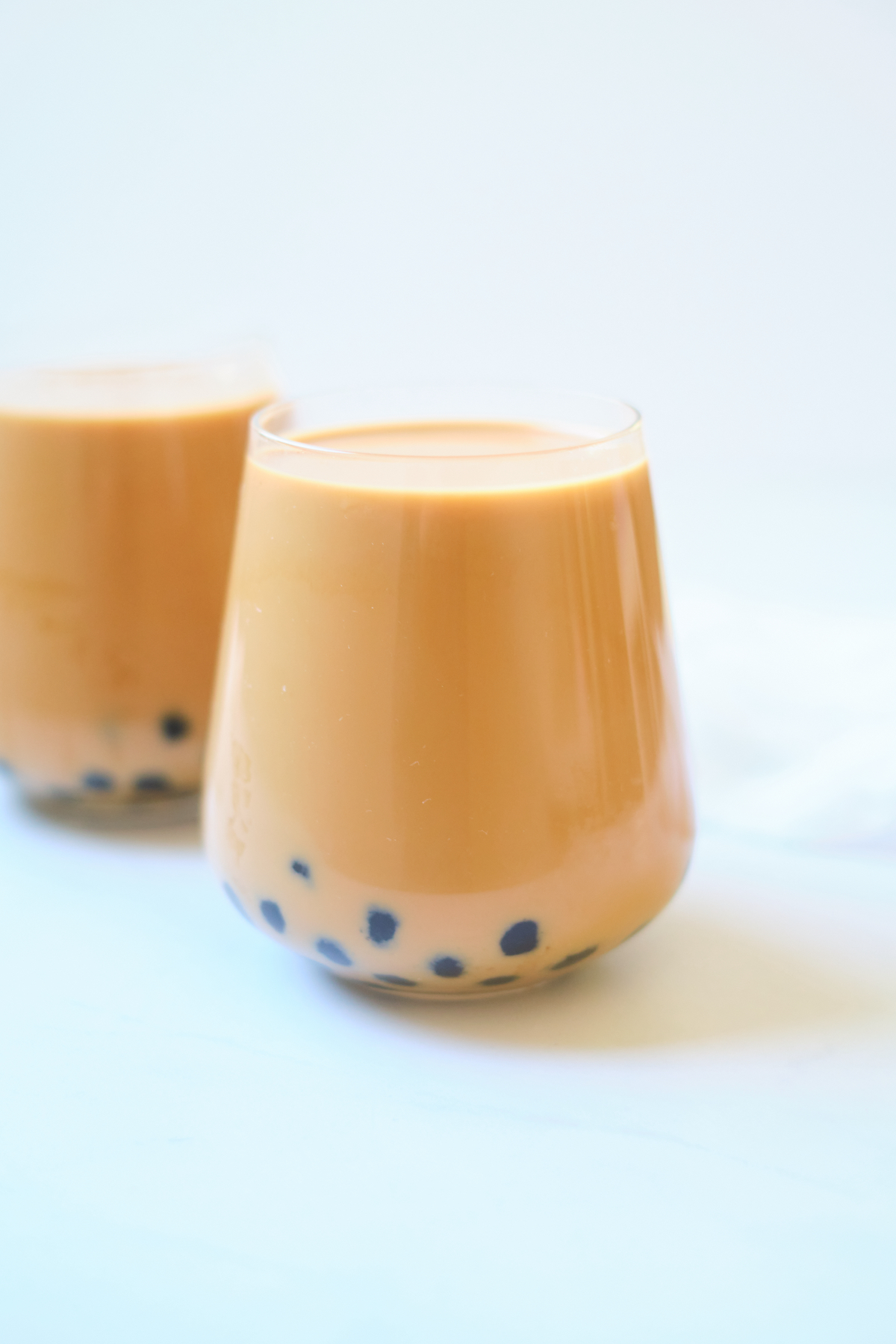 the completed iced boba coffee recipe