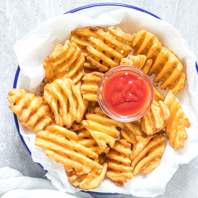 Air Fryer Frozen Waffle Fries Recipes From A Pantry