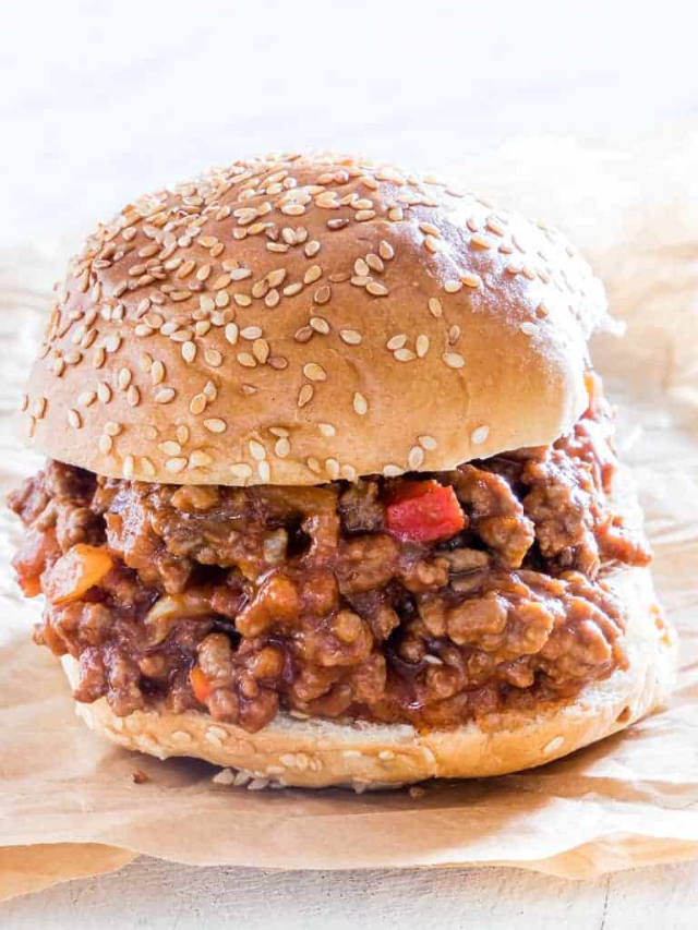Easy Instant Pot Sloppy Joes (Pantry Meal) Story
