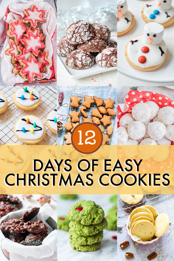 12 Days of Easy Christmas Cookies