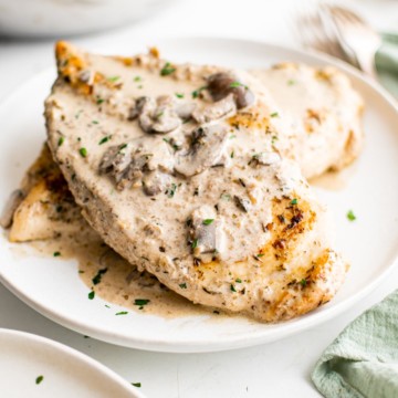 Instant Pot Chicken and Mushrooms - Recipes From A Pantry