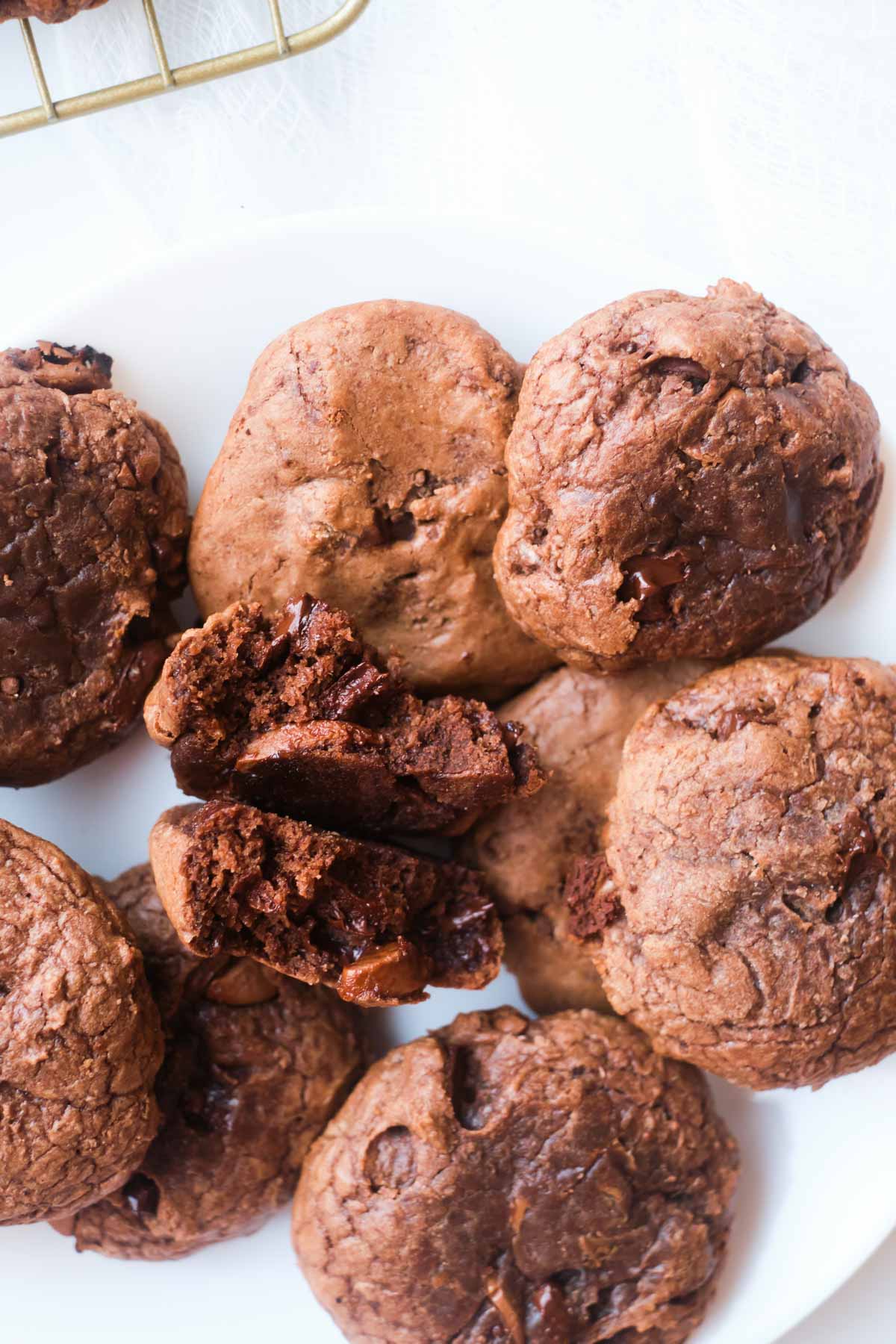 Air Fryer Brownie Mix Cookies