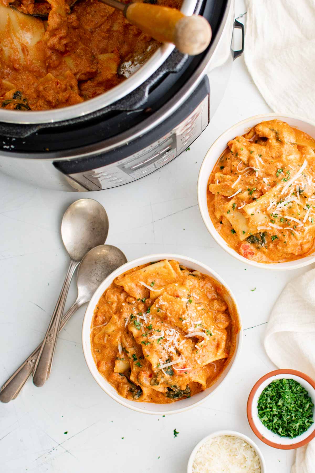 Instant Pot Lasagna Soup