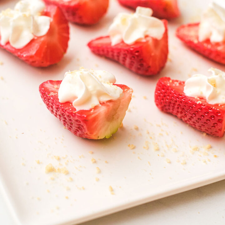 Deviled Strawberries - Recipes From A Pantry