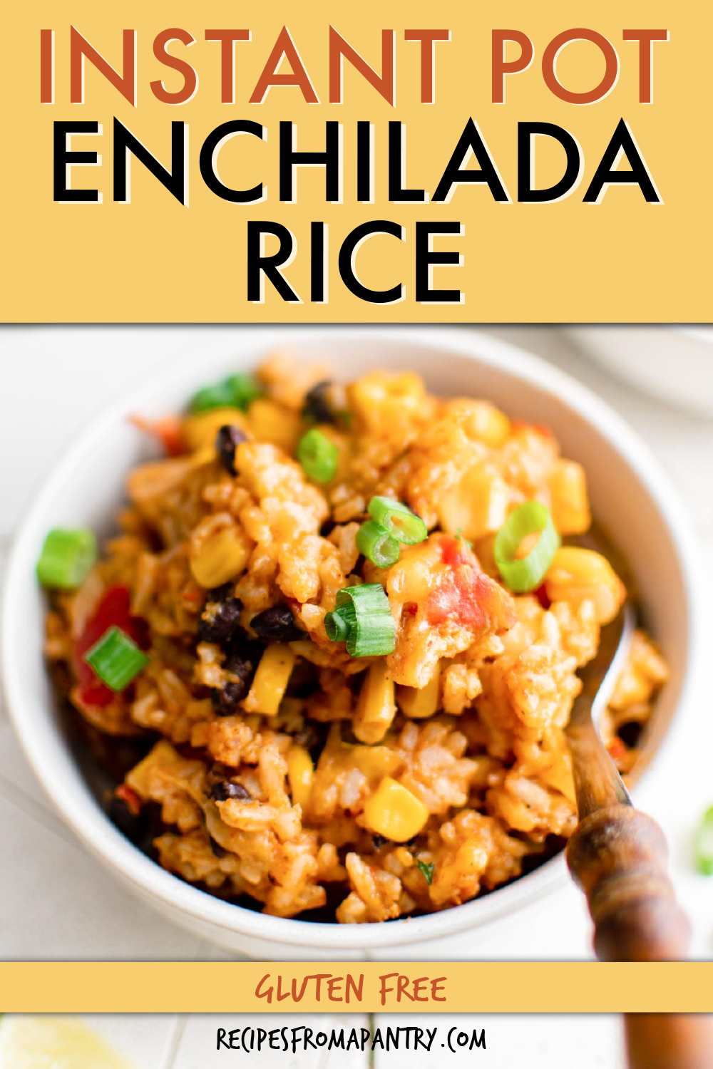 Instant Pot Enchilada Rice - Recipes From A Pantry