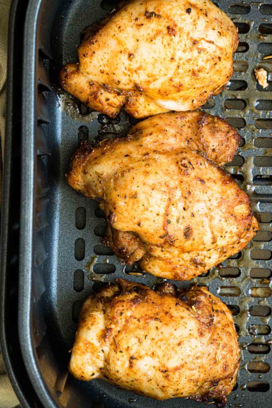 Air Fryer Boneless Chicken Thighs - Recipes From A Pantry