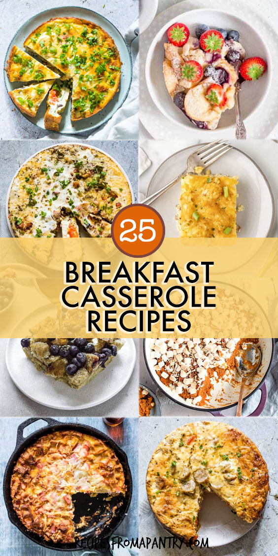 25 Breakfast Casseroles - Recipes From A Pantry