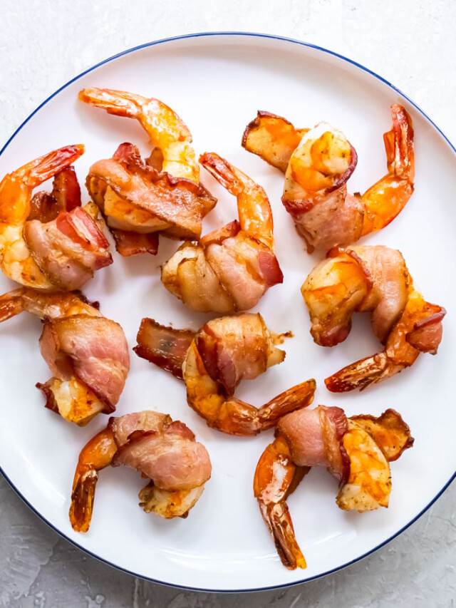 Bacon Wrapped Shrimp Air Fryer Story