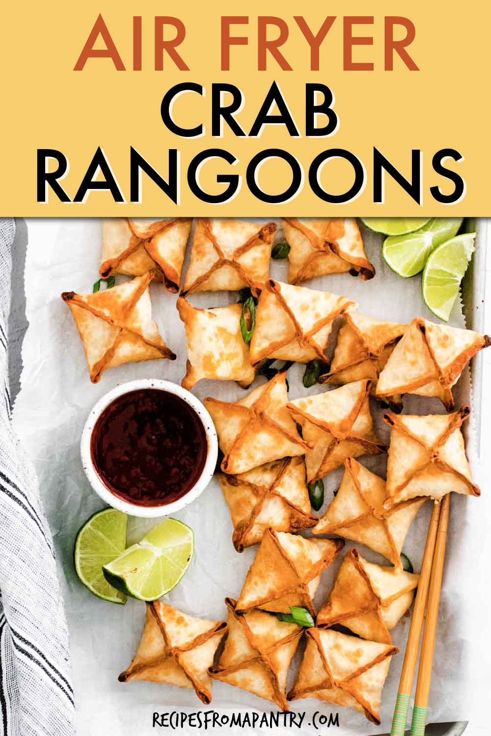 Air Fryer Crab Rangoons Recipes From A Pantry