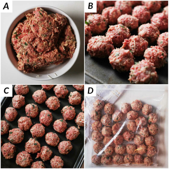 How To Freeze Meatballs Recipes From A Pantry