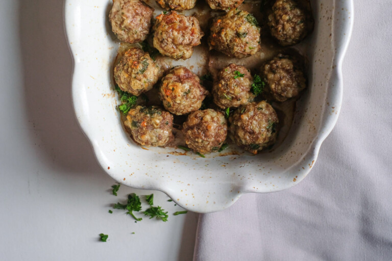 How To Bake Meatballs In The Oven Recipes From A Pantry