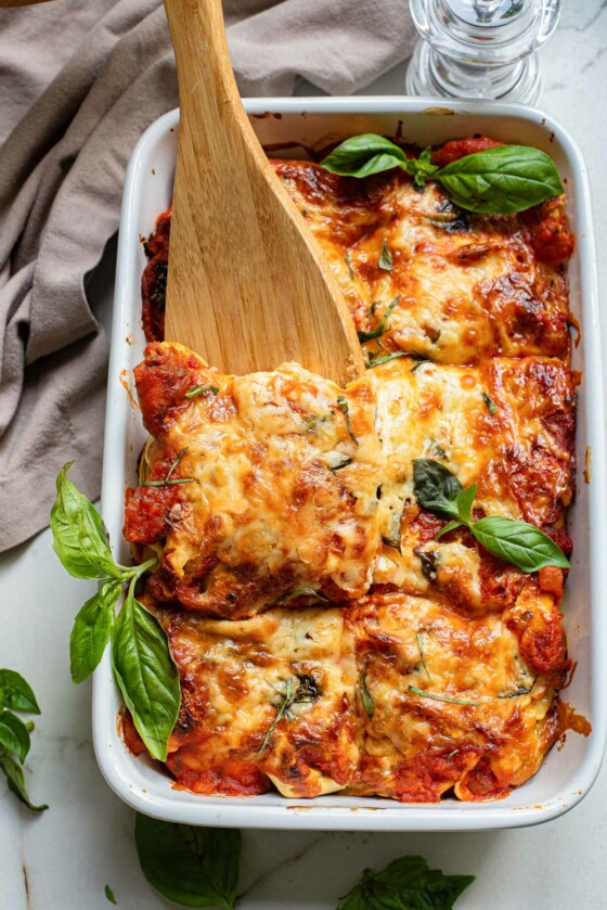 Baked Tortellini Casserole - 5 Ingredients - Recipes From A Pantry