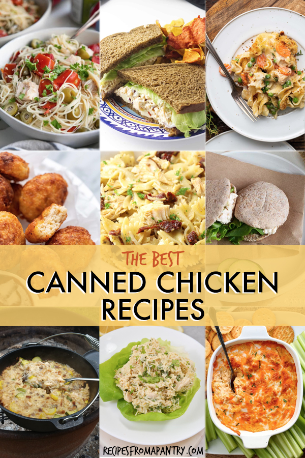 20 Canned Chicken Recipes