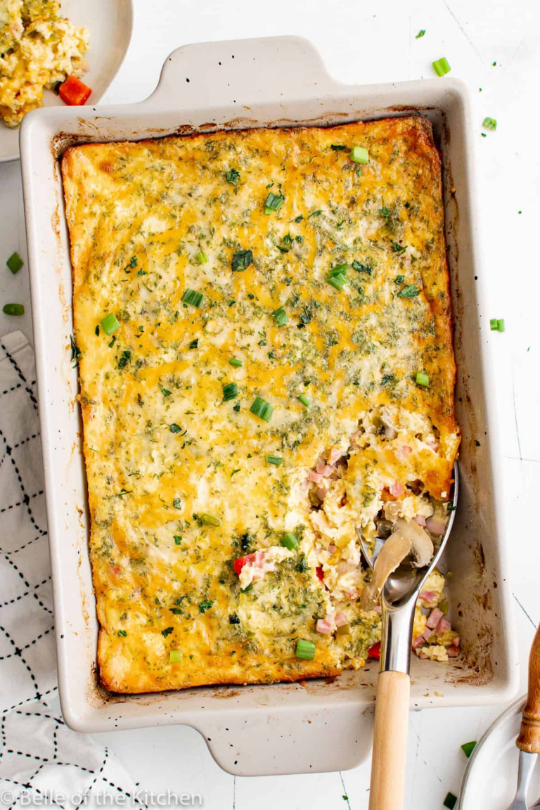 ham egg and cheese casserole
