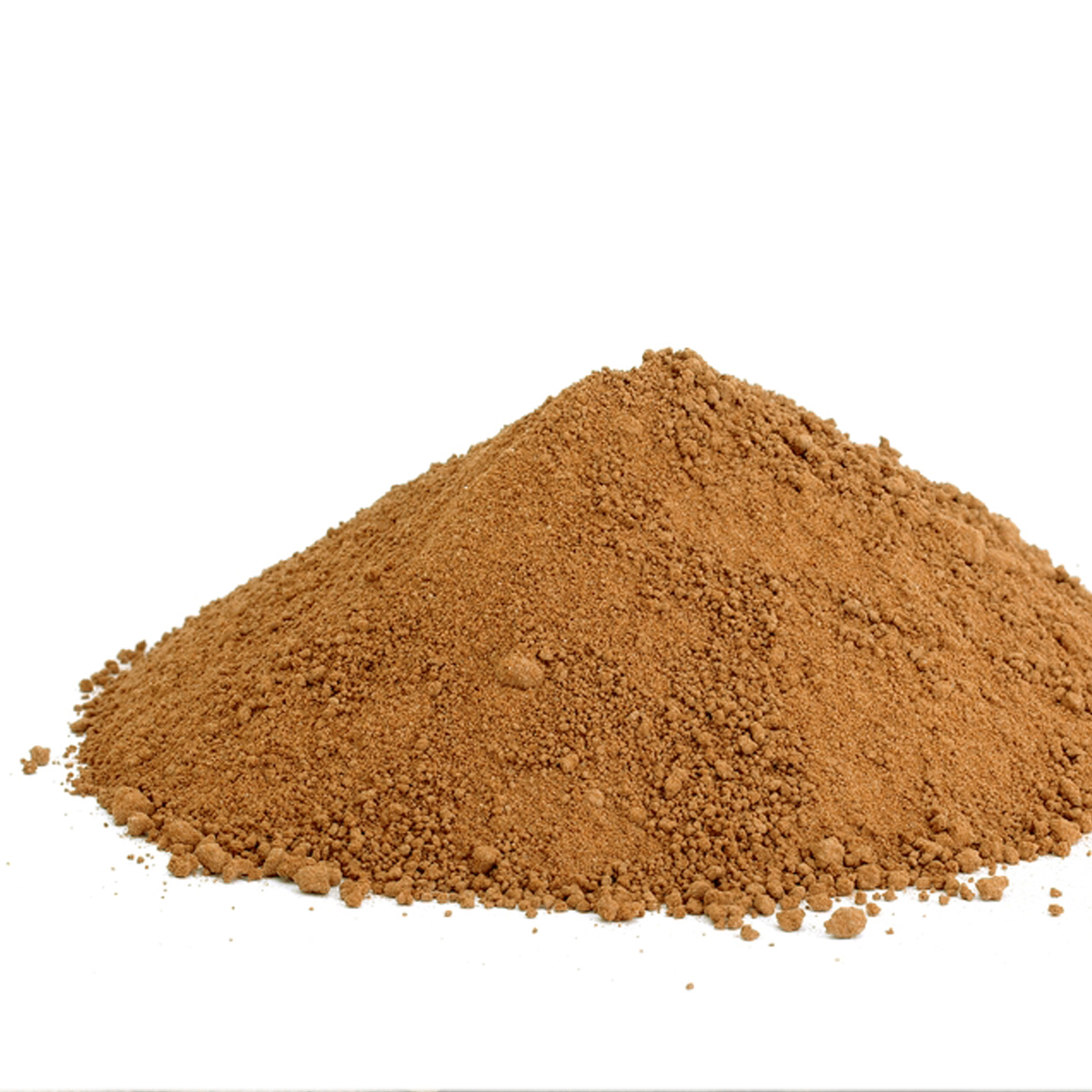 a close up view of a mound of tamari powder