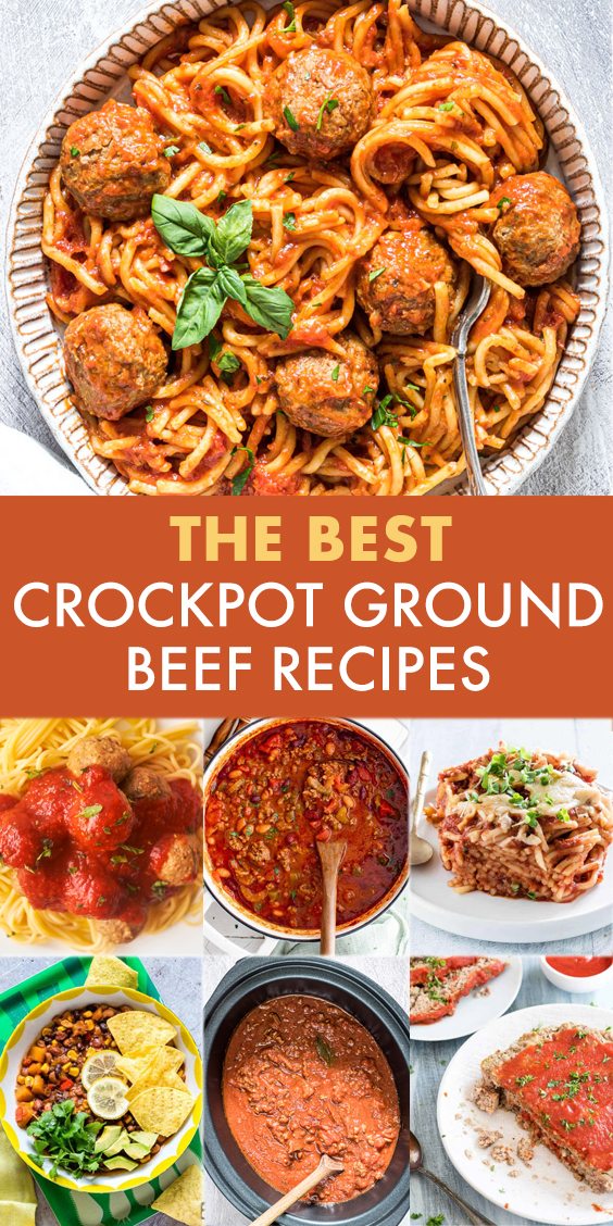 24 Ground Beef Crockpot Recipes - Recipes From A Pantry