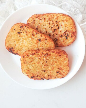 the completed how to cook frozen hash browns recipe