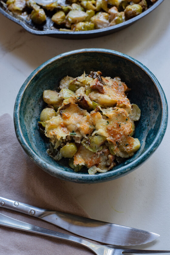 Brussel Sprouts Gratin Recipes From A Pantry