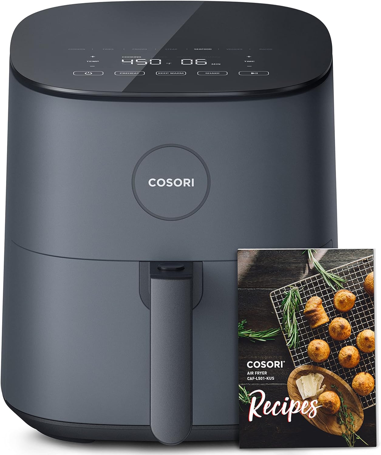 imaget of the best small air fryer cosori air fryer pro 5 quart model