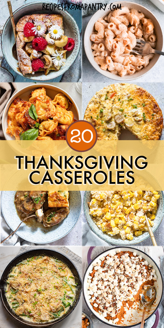 20 Thanksgiving Casseroles - Recipes From A Pantry