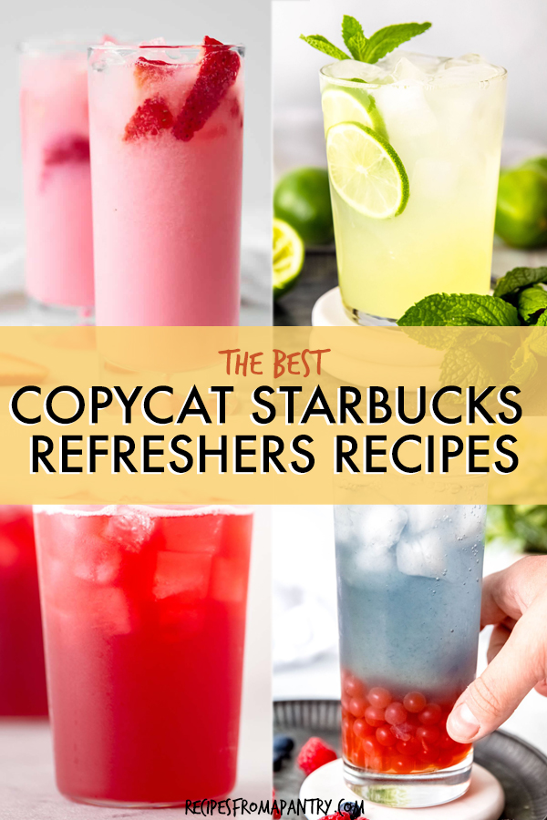 Best Copycat Starbucks Refreshers Recipes That Are Delicious