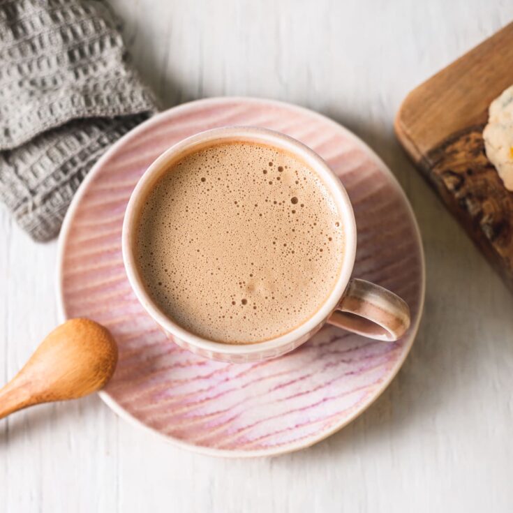 Image for Healthy Vegan Cinnamon Dolce Latte (Caffeine-Free)