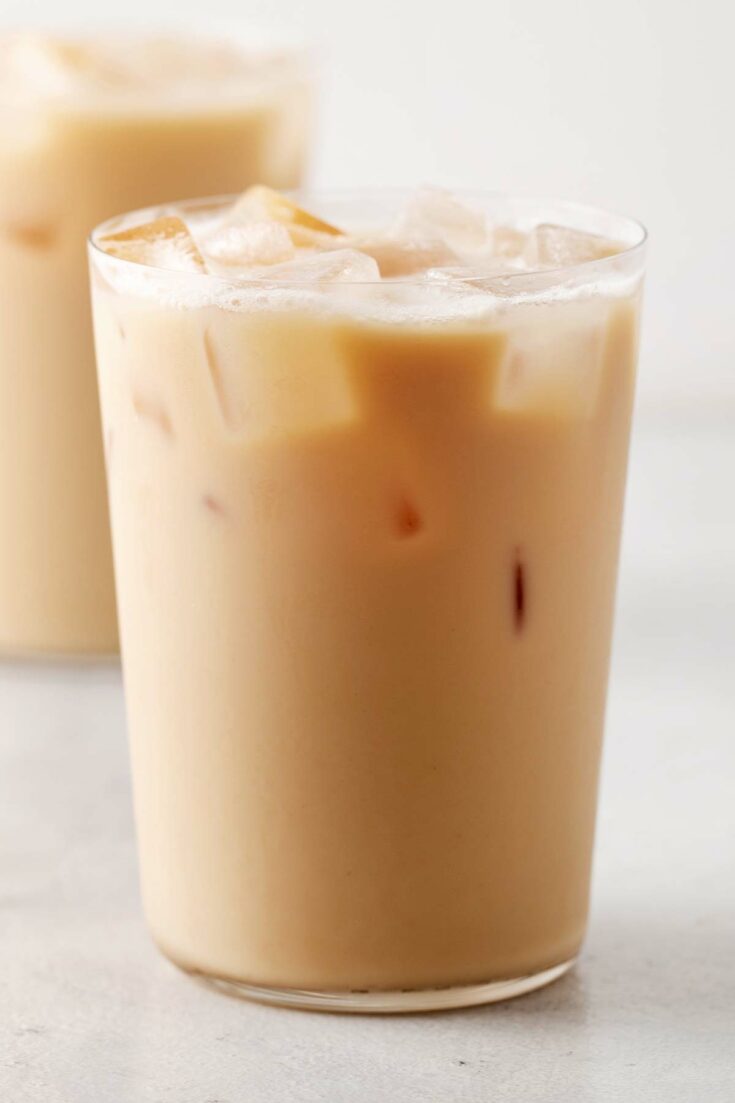 Image for Iced London Fog Tea Latte (Starbucks Copycat Recipe)